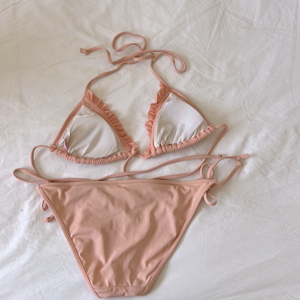 VICTORIA’S SECRET | Ruffled Mesh Swim Set - Picture 4 of 7